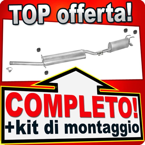 Scarico completo per fiat - scarico,