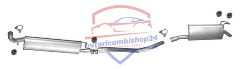 Scarico completo per fiat - completo,