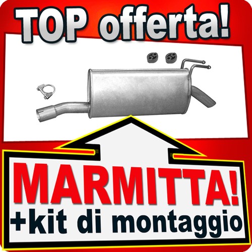 Silenziatore posteriore per - silenziatore,