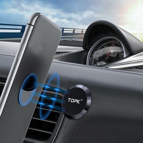 Supporto magnetico nero per