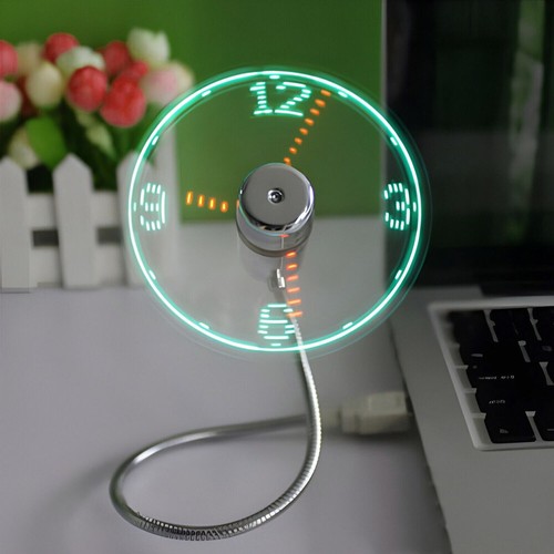 Ventilatore orologio led - ventilatore,